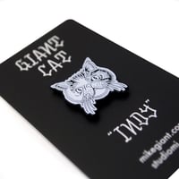 Image 4 of Giant Cat "Indy" Enamel Pin