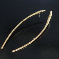 Image 1 of Sand and Surf Earrings, Cape May, gold