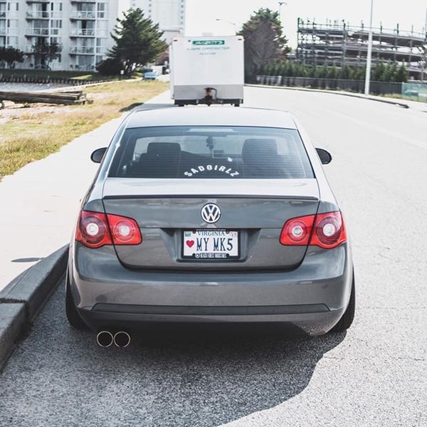 Image of SADGIRLZ Arched Decal