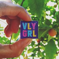 Image 4 of VLY GRL Logo Pin