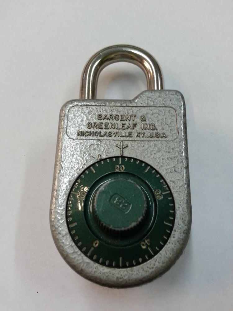 Image of S&G 8088 combo padlock