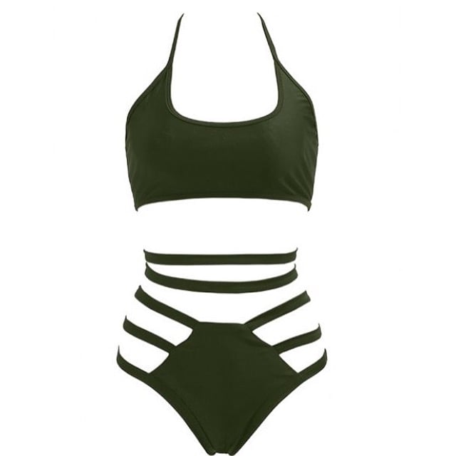 Image of The "Trinidad" halter strappy bikini set