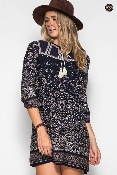 Image of Bohemian Shift Dress