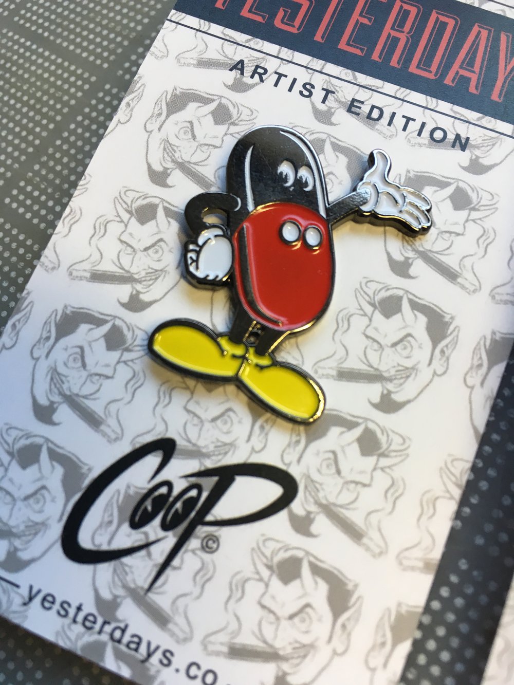 Image of MICKEY FINN Enamel Pin