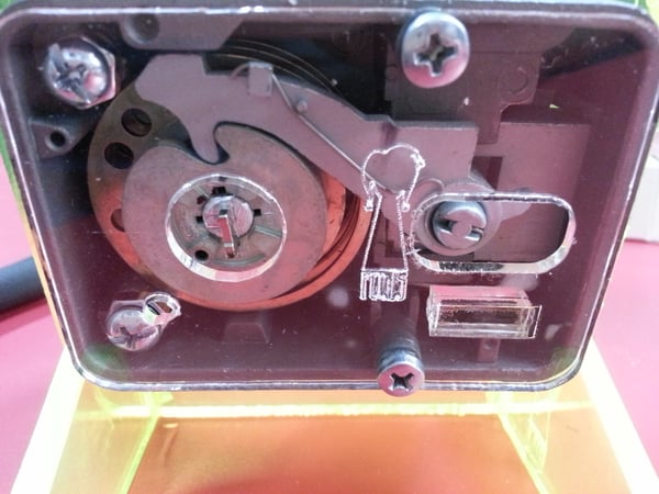 Image of Acrylic back for LaGard 3330 combo locks