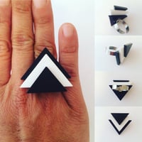 Prsten / Ring Black & White