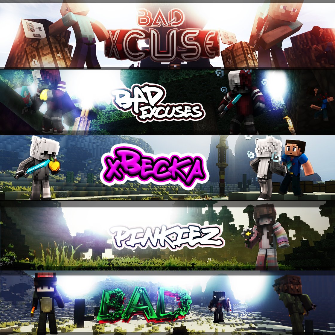 Image of Minecraft Banner (GFX)