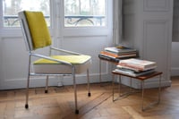 Image 5 of Fauteuils tricolores chromés 