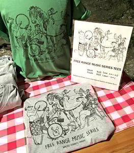 Image of Free Range Music Series Tees