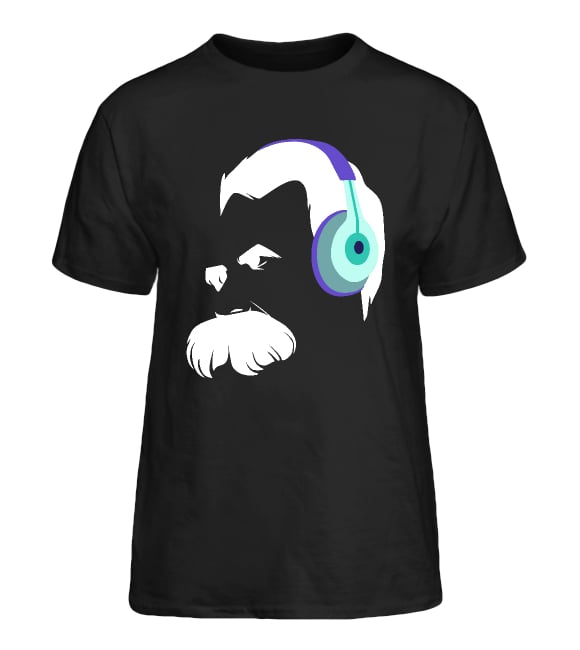 Image of Audiophile Nietzsche Shirts — Black