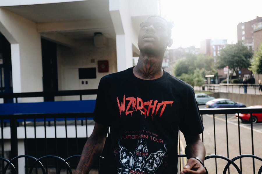 Image of WZRDSHIT EUROPEAN TOUR TEE