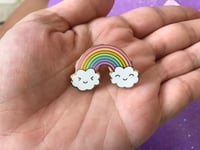 Image 3 of Happy Rainbow v. 2 Pin