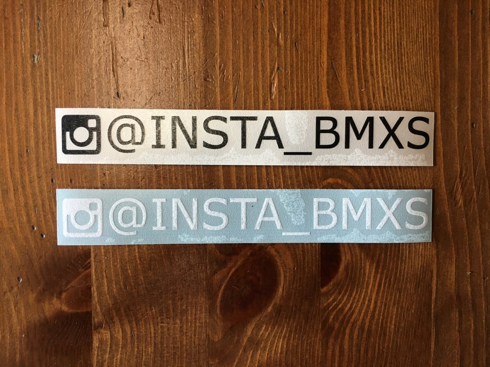 Image of @INSTA_BMXS Stickers