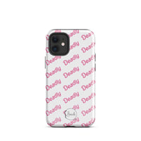 Image 4 of Tough Case for iPhone® "Deadly Barbz (White)"