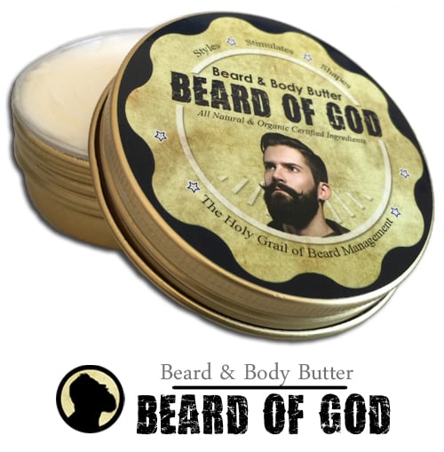 Image of 2.5oz Beard Butter Conditioner & Beard of God Sack™