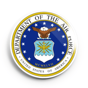 Image of 2.25 inch AIR FORCE Button/Magnet/Bottle Opener/Compact Mirror