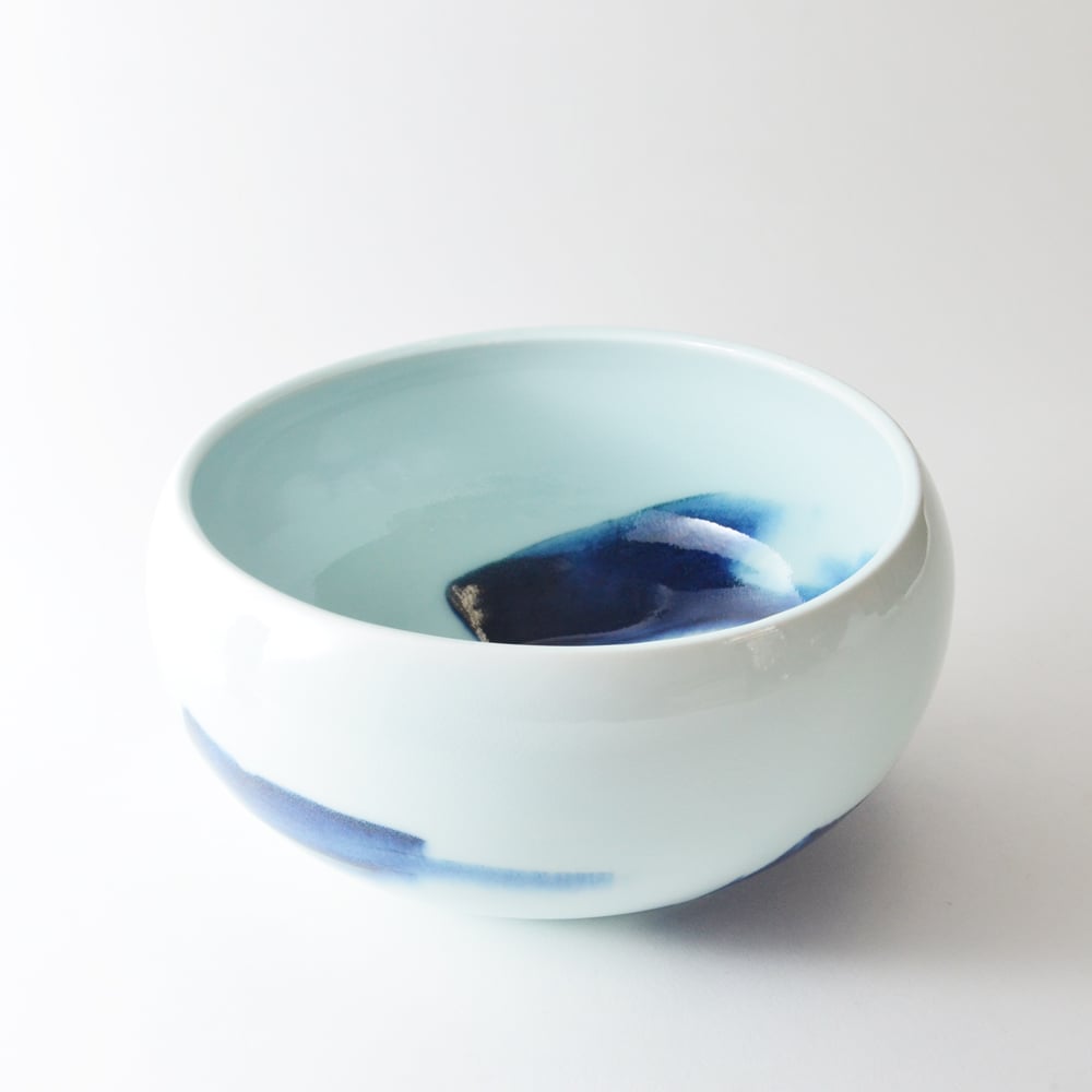 Image of altered porcelain bowl - LARGE