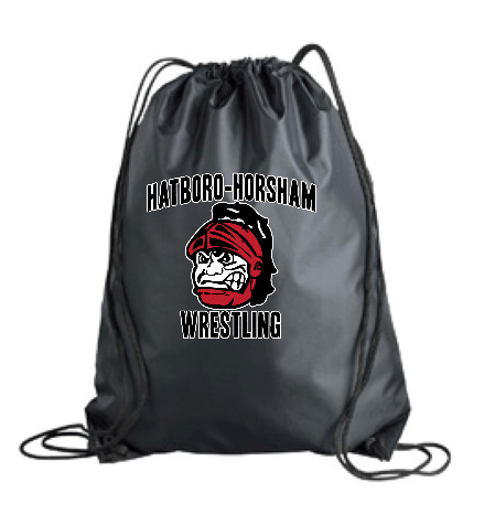 Image of Hatboro-Horsham Warriors Wrestling Drawstring Bags