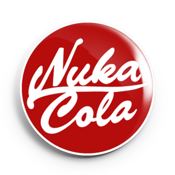 Image of 2.25 inch Nuka Cola Button/Magnet/Bottle Opener/Compact Mirror