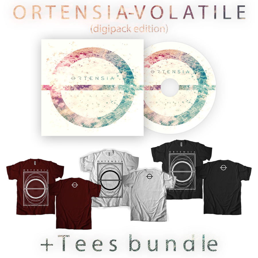 Image of Bundle "Volatile" CD & "Volatile" Tee