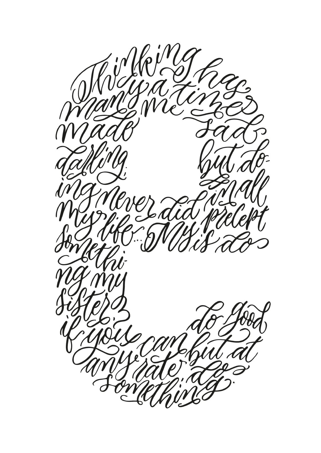 Image of Elizabeth Gaskell by Joyce Lee