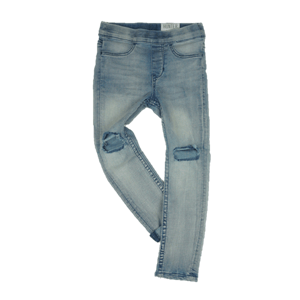 Image of Light Wash Ripped Super Skinnies