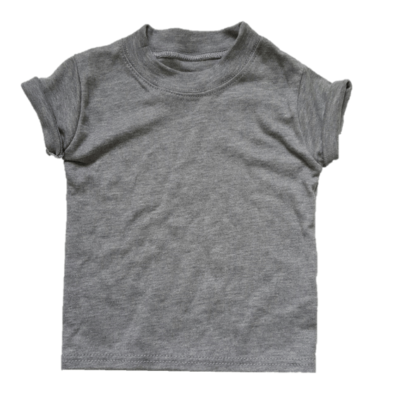 Image of Grey Basic Tee