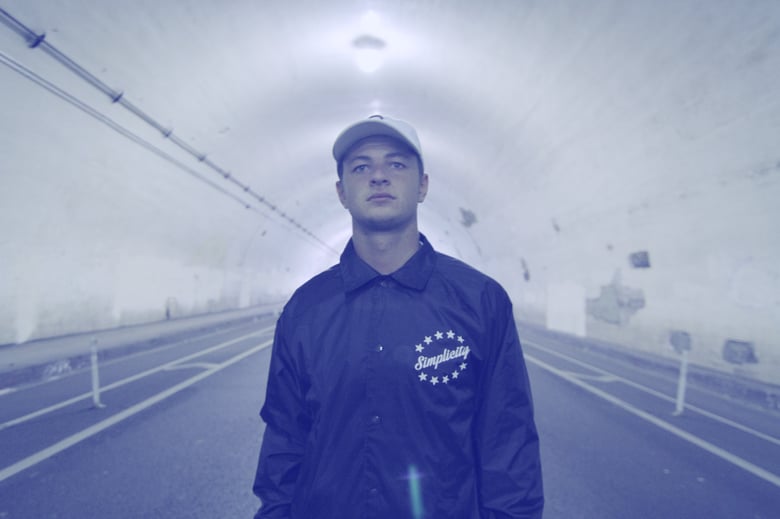 Image of Keep It Simple Windbreaker  - Navy Blue