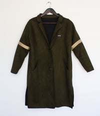 Image 2 of DARK SWAMP ULTRA-SUEDE COAT