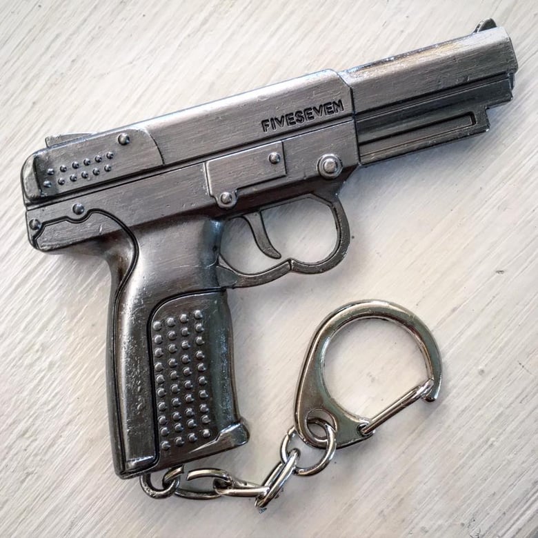 Image of Metal FN FiveSeven Keychain