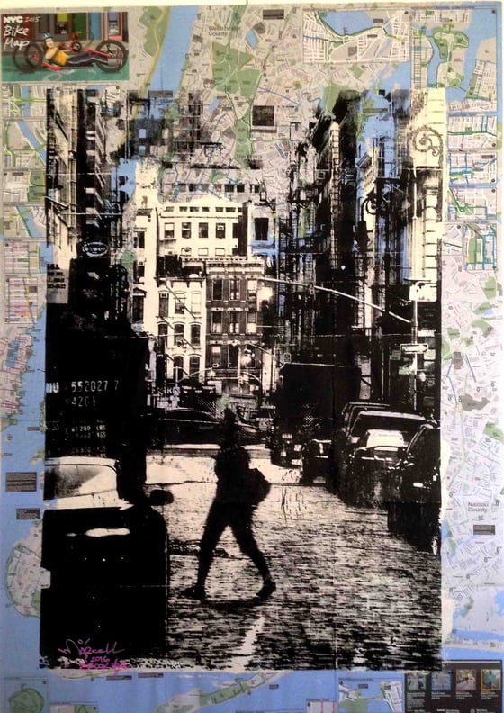 Image of Kevin Marcell - NYC colour print
