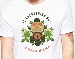 Image of Queen Hilma White Tee