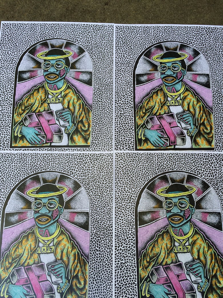 Image of Gucci Mane Gucci Christ prints