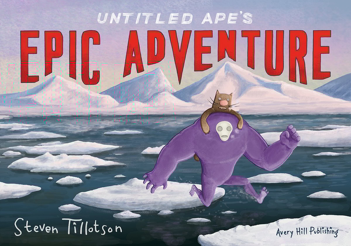 Epic adventure. Epic Ape. Конец лета (Avery Hill Publishing 2015) комикс. Steve Adventure