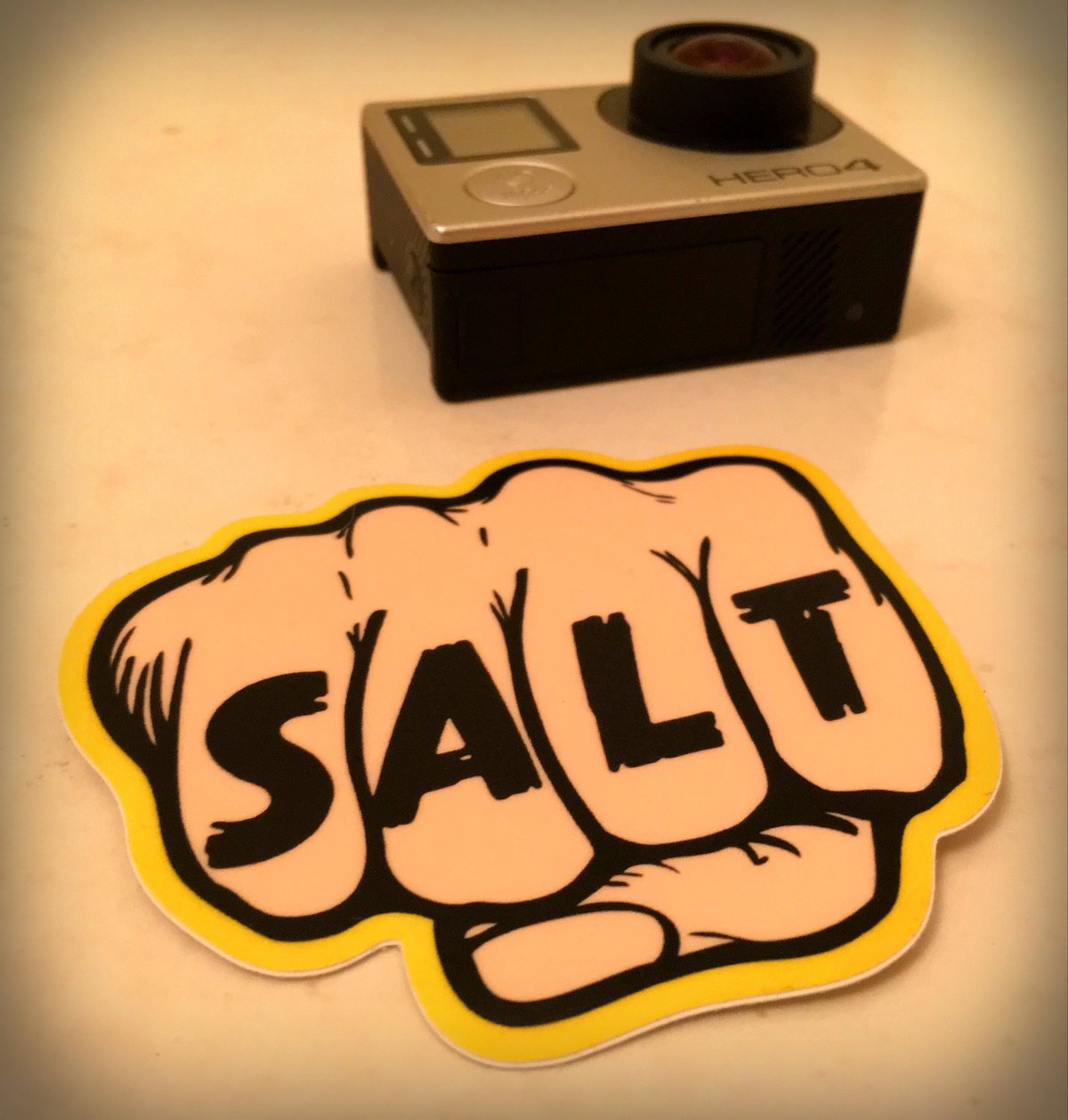 Image of 3" SALT Fist Die Cut (Full Color)