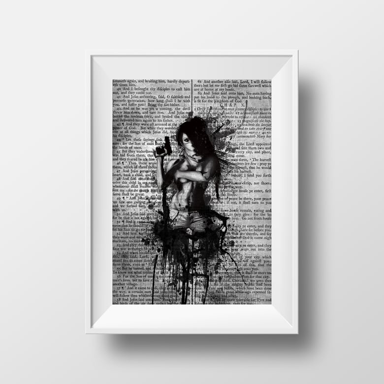 Image of BadGal V1 Illustration A3 HEAVYWEIGHT ART PRINTS