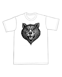 Image 1 of Happy Bear Face T-shirt (A2)**FREE SHIPPING**