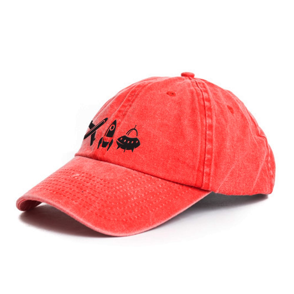 Image of Keep Lifting Red Dad Hat