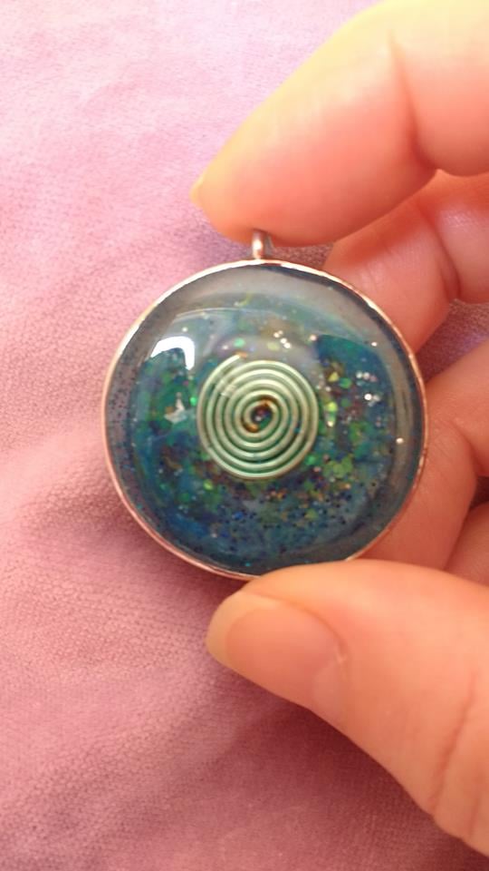 Image of Bluey Round Pendant 