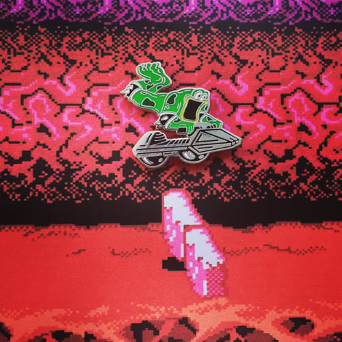 Image of Battletoads pin