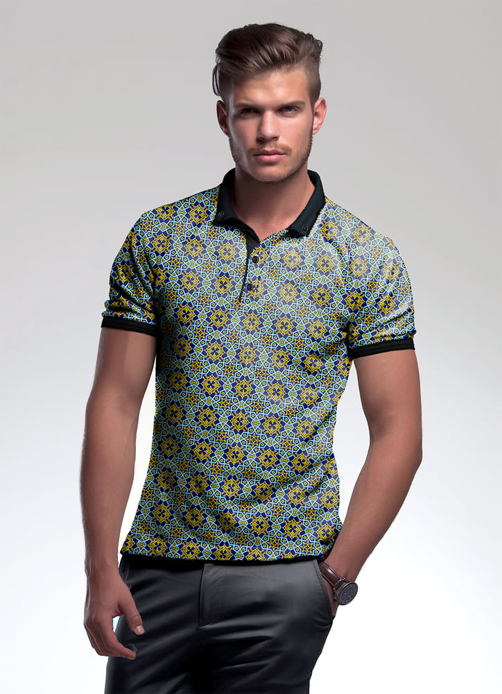 Image of Men's polo shirt cotton - Fasyufasa