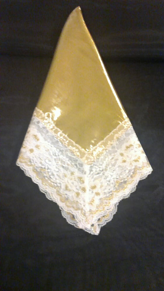 Image of SATIN SHIMMER & METALLIC HANKIE