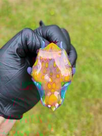 Image 6 of Magenta Orange aqua DragonHead Pendant