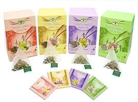 Image of Four Box Of Herbal Teas- 20 Envelops Each