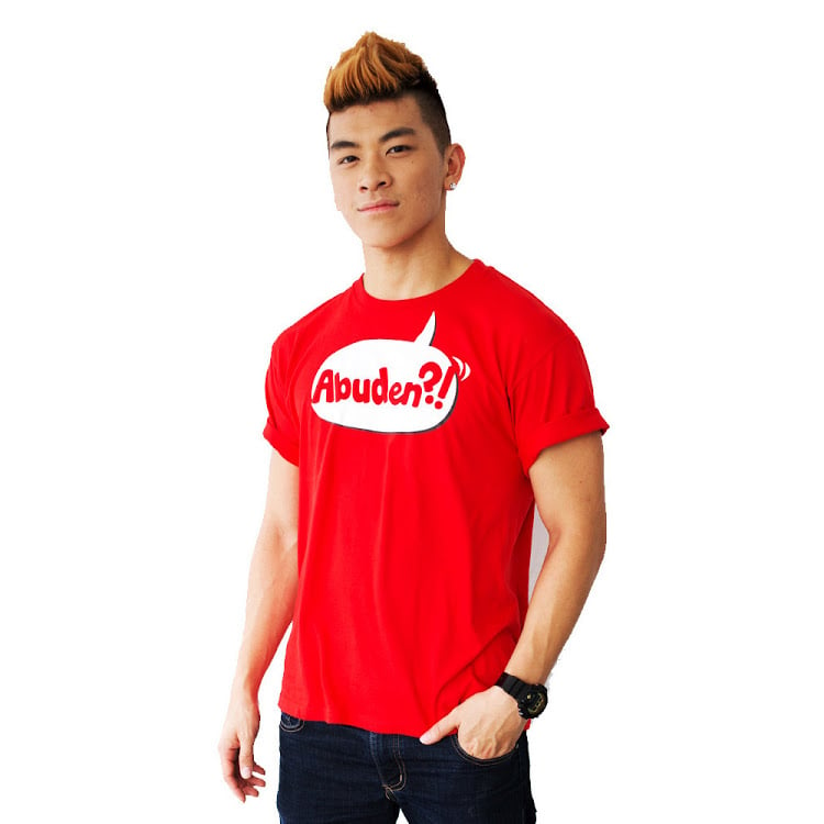 Image of ABUDEN?! Unisex Statement Tee (Red)