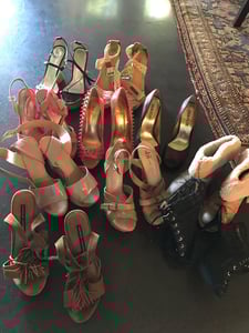 Image of Size 8.5 wedges and heels