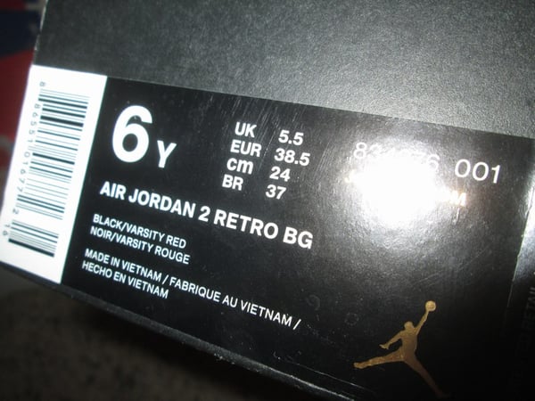 Air Jordan II (2) Retro "Alternate 87" GS - areaGS - KIDS SIZE ONLY