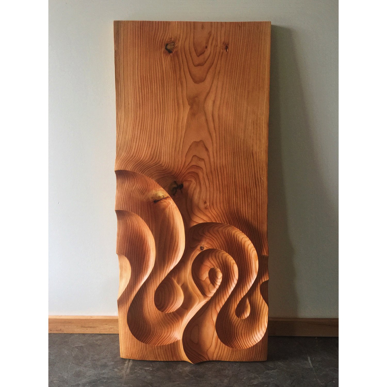 Image of Lines in the sand. Fir wall hanging.