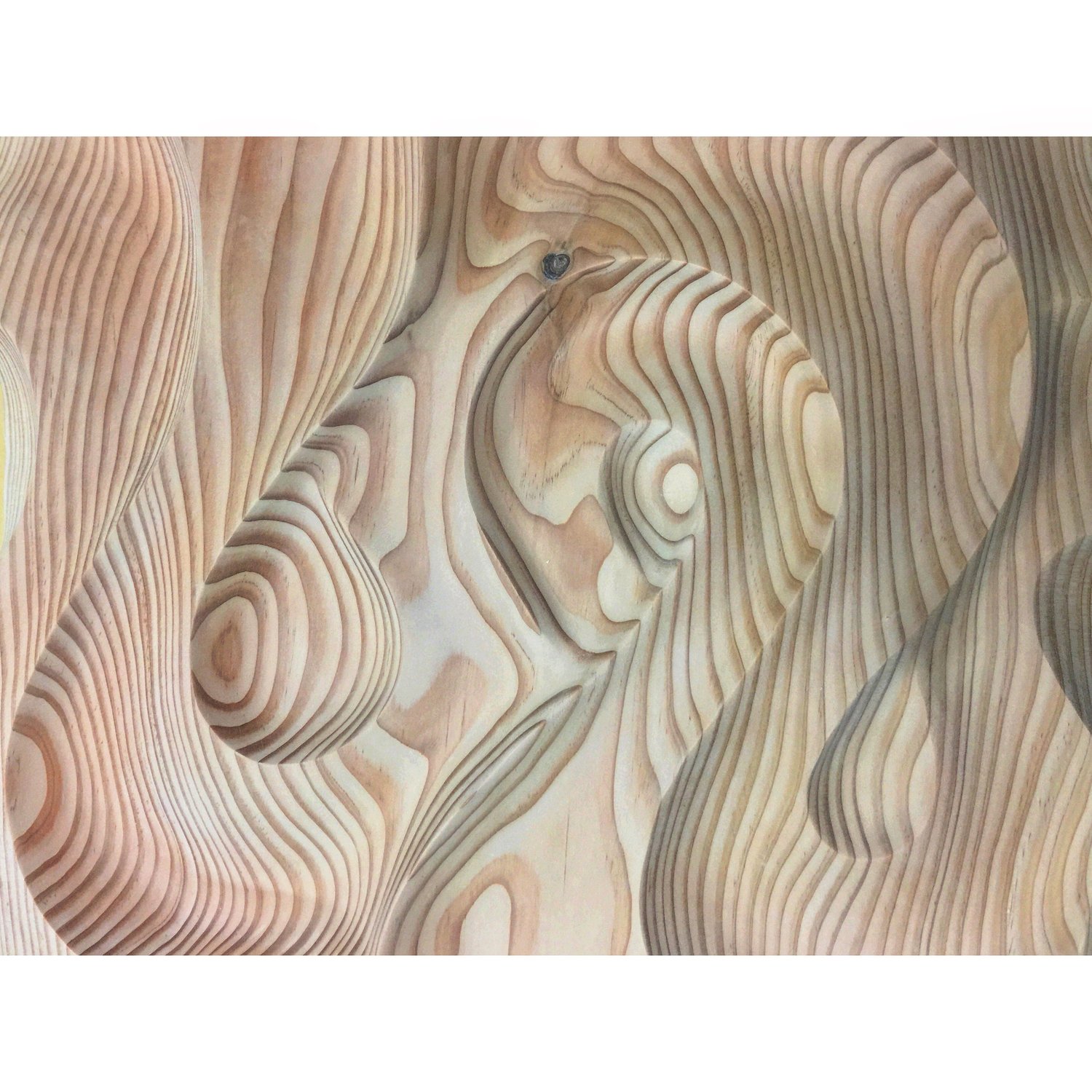 Image of Lines in the sand. Fir wall hanging.