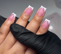 Short frenchtips no acrylic 🤍